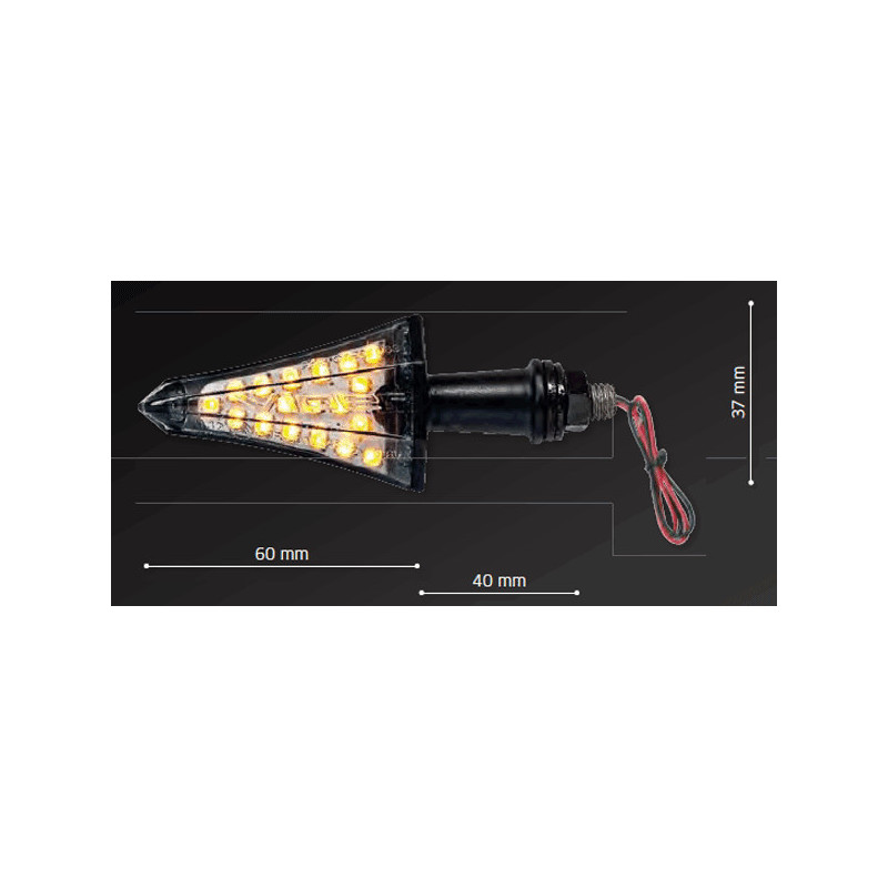 Blinker Viper Far Homologiert Led (2 Stück) | MotoGM