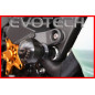 Protector de chasis Evotech Defender para Kawasaki ZX-6R 09-10, si fora carenado lato derecho y izquierdo