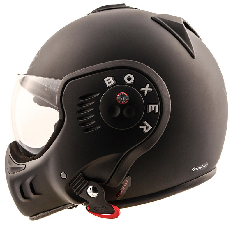 Roof Helmet R05 Boxer V8 Full Black