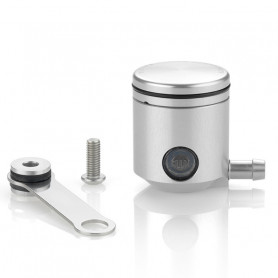 Bremsflüssigkeits-\/Kupplungsbehälter CT025 mit indicatore Aluminium Rizoma 27 mm