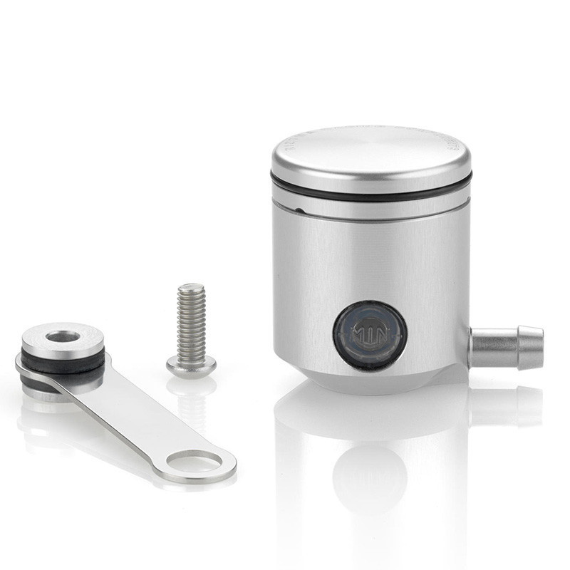 Bremsflüssigkeits-\/Kupplungsbehälter CT025 mit indicatore Aluminium Rizoma 27 mm