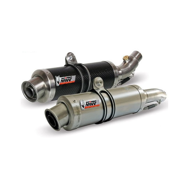 Terminal homologado Mivv Redondo GP carbono Kawasaki Z 1000 10-