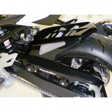 Guardabarros trasero Powerbronze in ABS negro para Suzuki GSR 750 | MotoGM