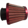 UNIVERSAL AIR FILTER RED Ø 28/35 MM FOR SCOOTER, PITBIKE AND MOTARD