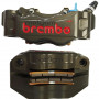 Coppia pinze freno  Brembo Racing P4 30/34, pinza CNC XA5G6, 108mm, con pastiglie