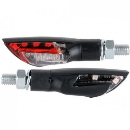 Lightech "Led Indicator" led indicator ABS Road legal + stop light ( 1 pair)