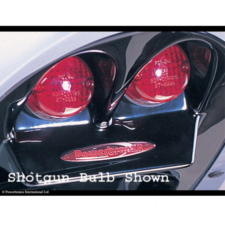 Tail guard (underTray) Powerbronze ABS Black whit twin headlights for Yamaha R1 98-99