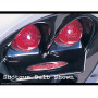 Passage de Roue Powerbronze ABS noir avec Double feu rond pour Yamaha R1 98-99
