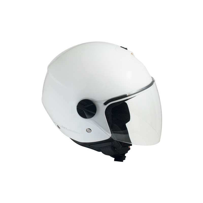 casque jet CMG florence 107A blanc | MotoGM