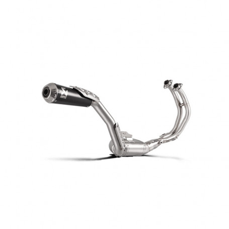 AKRAPOVIC COMPLETE EXHAUST SYSTEM INOX STREET LEGAL YAMAHA MT-07 Yamaha XSR 700 (catalizator optional)