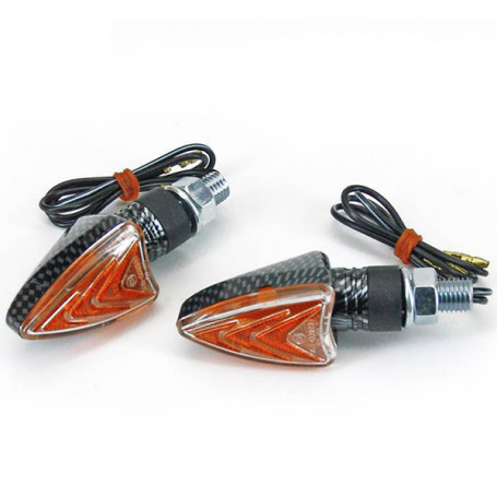 Blinker Arrow a Lampe  Homologiert gambo kurz carbon look (2 St… | MotoGM