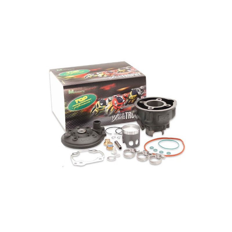 Cylindre culasse Top Performances Black Trophy fonte 70cc horizontal liquide, 9931310