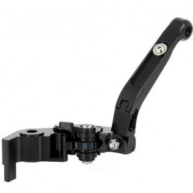 Coppia leve pieghevoli e regolabili Yamaha T-MAX 500 08-11 TMAX 530 12-17, Majesty 400 09-13 nere