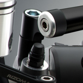 Adapter für Spiegel Rizoma BS730B schwarz für MV Agusta Brutale 03-… | MotoGM