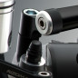 Adaptador para espejo Rizoma BS730B negro para MV Agusta Brutale 03-, 1 pieza