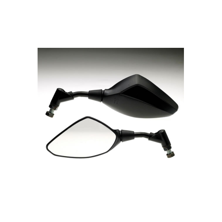 Rétroviseur Orion "Universale 2004" Naked universel homologué Mat Noire droite, M10 X 1,25