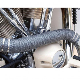 Benda Termo isolante para colectores di escape scura 5cm X 5 MT