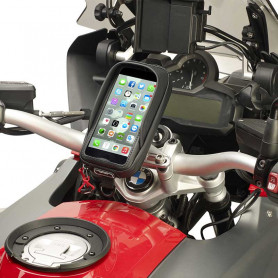 Porta navigatore- Porta smartphone da manubrio Givi S957B fino 5,7 pollici