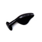 Espejo izquierdo da carenado negro homologado con intermitente Led, base con soporte universal 24-68 mm