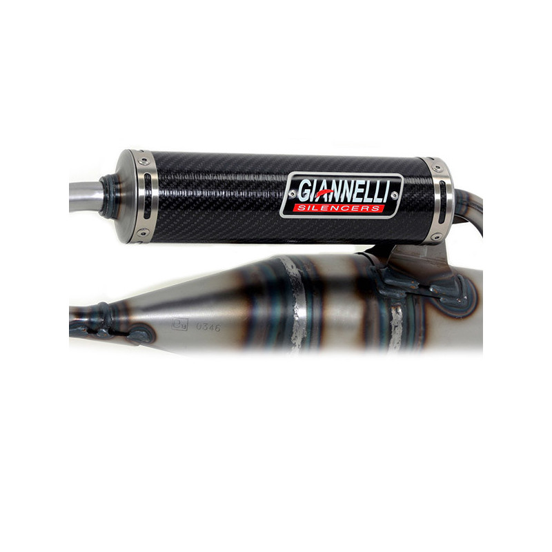 Scarico Completo Giannelli Shot V4 Omologato Per MBK Booster NG 1998-1999 - Terminale Con Codice 31602V4 - Foto 5