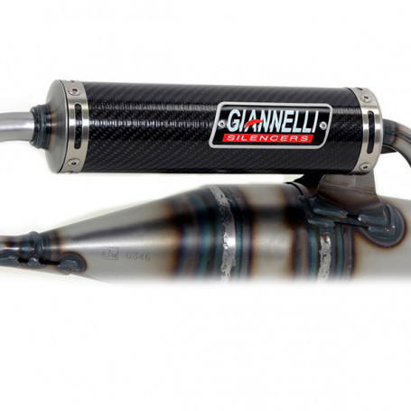 Marmitta Giannelli Shot V4 Minarelli orizzontale Aerox, F12, Nitro, Ark,  Ovetto, Rally 31601V4