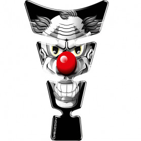 Protector de depósito moto Clown Gris | MotoGM