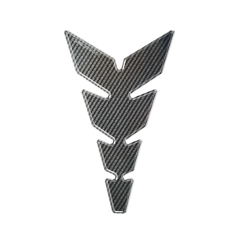Protector de depósito moto Slim carbon Look Print