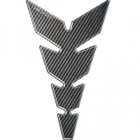 Paraserbatoio moto Slim carbon Look Print