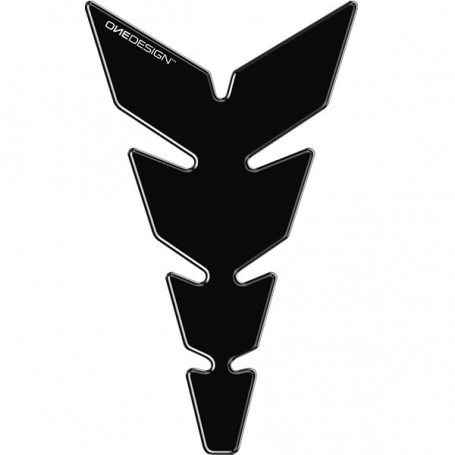 PROTECTION RÉSERVOIR AUTOCOLLANT moto Slim noire