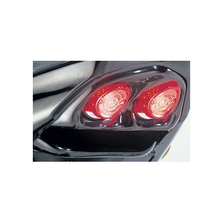 Tail guard (underTray) Powerbronze ABS Black whit twin headlights for Suzuki GSX F 650 08-12