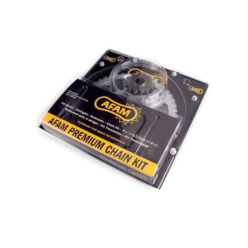 KIT Transmisión AFAM YAMAHA MT-09, MT09 Tracer, XSR900 Cadena 525XHRG 110 + PIÑÓN 16 + CORONA 45