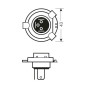 Halogenlampe H4 Osram Bilux 12V 60/55W P43T Original parts