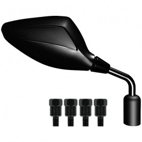 Espejo homologado Universal 2004 Orion negro opaco da Manillar c… | MotoGM