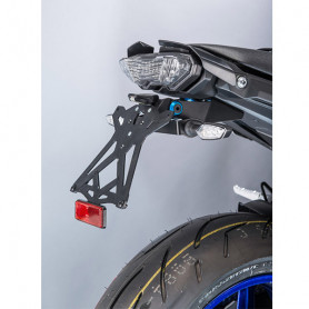 Portatarga regolabile Yamaha MT-10 Lightech con Luce targa led e catadiottro KTARYA121