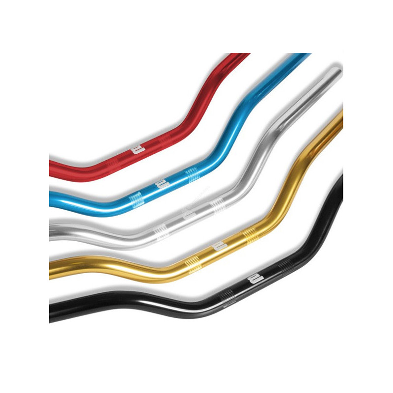 Manubrio TRW Alluminio 22 Mm Superbike Nero Per Moto - Foto 10