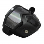 Maschera con occhiali per casco jet Mad Mask