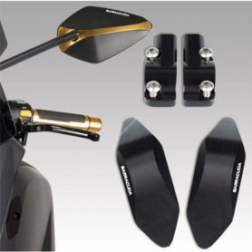Adaptadores espejos Barracuda para Yamaha T-Max 530 12-17 (par) | MotoGM