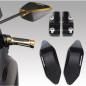 Barracuda Adapters kit mirror Yamaha T-Max 530 12-17 (pair)
