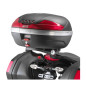 Bridas traseros 449FZ Givi Kawasaki ER6n/ER6F 09-11 para baúles monolock/monokey da abbinare a placa