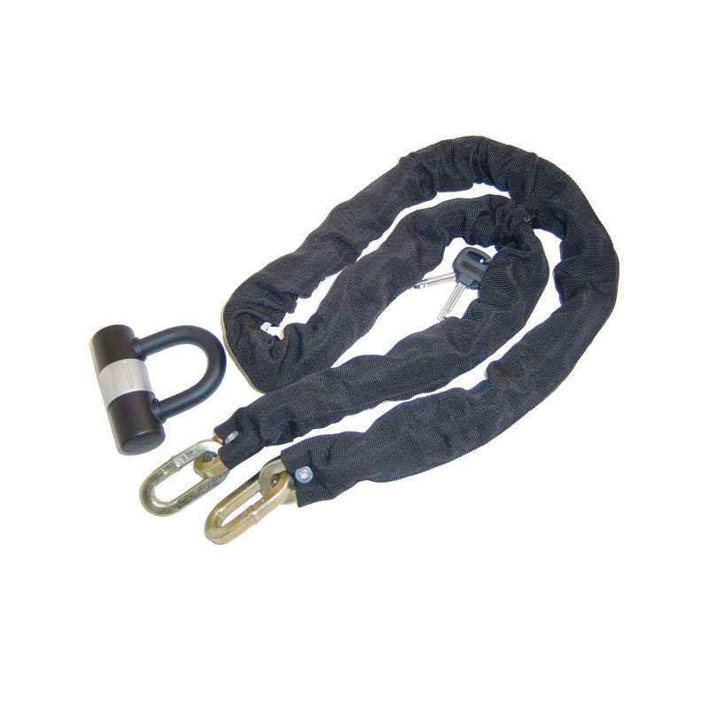 Cadena Antirrobo con lucchetto a maglia quadra 150 cm X 10 mm