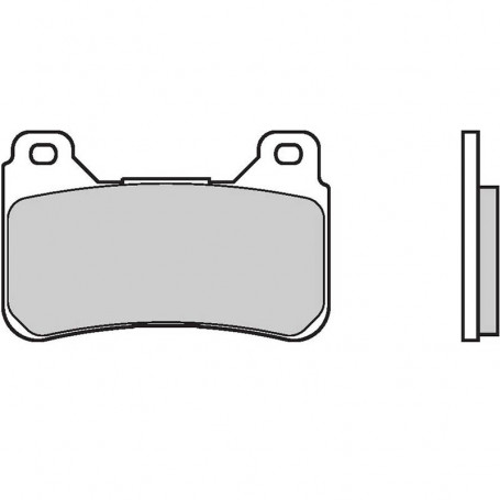 Brembo BRAKE PADS SINTERED STREET 07HO50LA (1 pair for 1 disk)