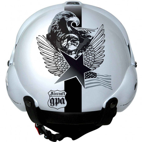 gpa aircraft motorcycle helmet Shiny Global Classic Hybird – G.A. JOCKEY SHOP Inc The GPA GLOBAL not only looks stylish OSBE Tornado Helmet. http://designerhelmets.com/shop/helmets/brand/gpa/gpa -skull-matt-black.html