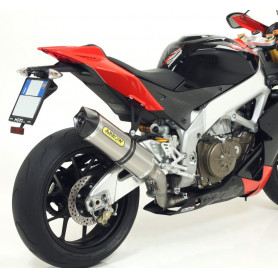 Terminal Arrow Race-Tech Homologado Titanio para Aprilia RSV4