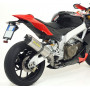 Silencieux Arrow Race-Tech Homologués Titane pour Aprilia RSV4