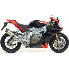 Terminal Arrow Race-Tech Homologado Titanio para Aprilia RSV4 | MotoGM