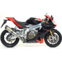 Terminale Arrow Race-Tech Omologato Titanio per Aprilia RSV4
