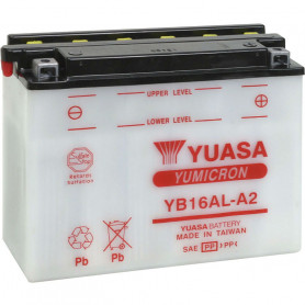 Batterie Yuasa YB16AL-A2 16 A, positiv DX | MotoGM