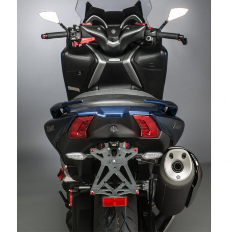 Portatarga Yamaha TMA 530 17- regolabile Lightech luce targa e catadiottro