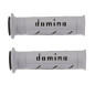 Puño(s) stradali moto Domino MX2 Double soft Gris/Negro 120mm