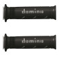 Puño(s) stradali moto Domino MX2 Double soft Negro/Gris 120mm